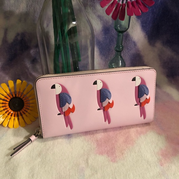 kate spade Handbags - Kate spade Flock Party Parrot Wallet